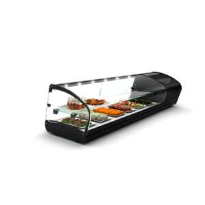 VITRINE REFRIGERADA 2PLANOS SHARK SK28 VC LEDS