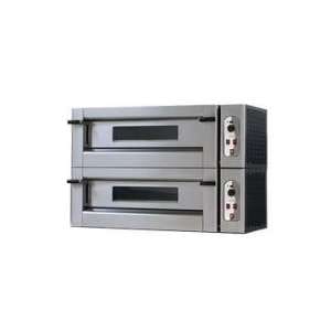 FORNO PIZZA GAS UDFPG12 DUPLO 6+6 PIZZAS DIAM300mm