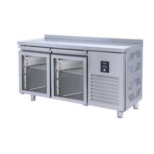 MESA SNACK CONSER(-2º+8ºC) MRV140TN 2 PORTAS VIDRO