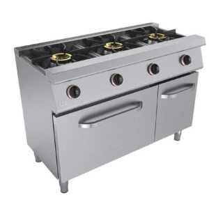 UDFG5K211G FOGAO GAS 3 QUEIMADORES+FORNO+ARMARIO