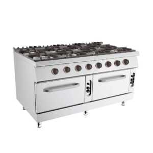 UDFO78FG FOGAO 8 QUEIMADORES + 2 FORNOS GAS