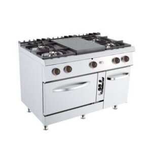UDFPA74FGAP FOGAO 4Q+PLACA ARDENTE +FORNO GAS+ARM