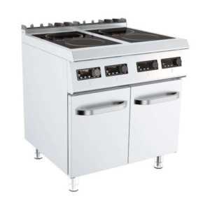 UDFI74APE FOGAO INDUCAO 4 ZONAS + ARMARIO C/ PORTA