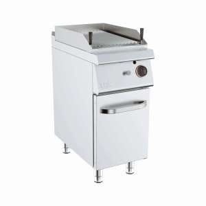 GRELHADOR PEDRA LAVICA GAS SIMPLES ARMARIO