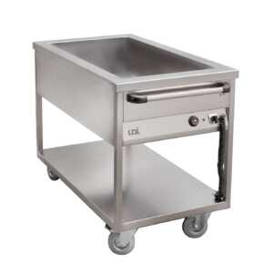 CARRO TRANSPORTE BANHO-MARIA UDCTBM3 PARA 3xGN1/1