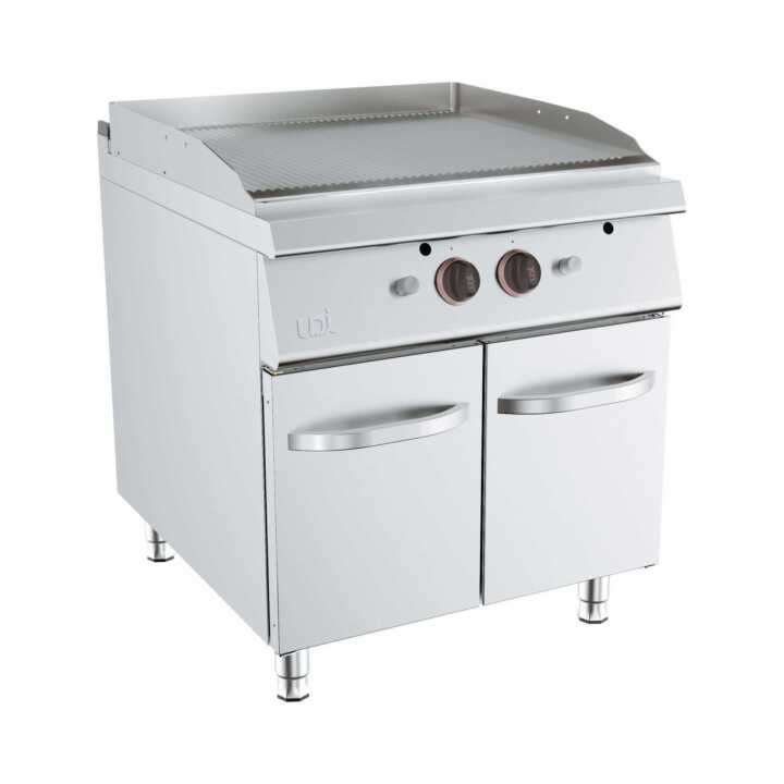 FRY-TOP GAS DUPLO NERVURADO ARMARIO - Hotelequip.pt FRY-TOP GAS DUPLO NERVURADO ARMARIO