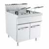 FRITADEIRA GAS 2x24lt ARMARIO
