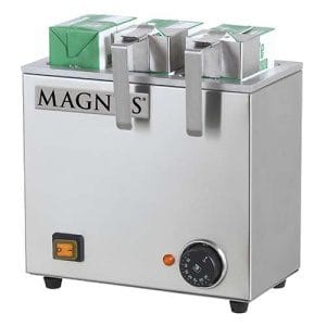 Aquecedor de pacotes de leite