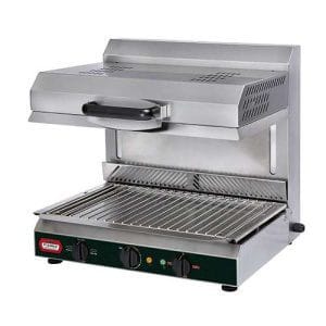 Salamandra elétrica com placa superior móvel e sistema PDS