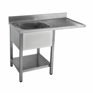 Bancada lava louça 1 cuba L700