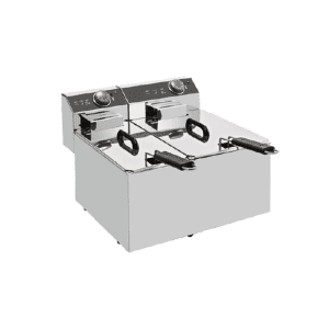 Fritadeira elétrica 2 cubas 4+7Lts - XDF 47L