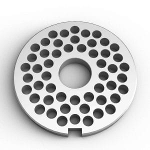 Disco 8mm DI8B22 para picadora de carne - em aço inoxidável  - Acessório PS-22