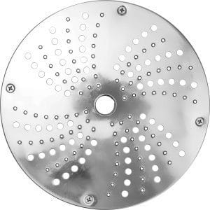 Disco V - Ralador fino para cortadora de legumes - em aço inoxidável e alumínio injetado - Suporte incluído - Acessório PA-7/PA-7PRO