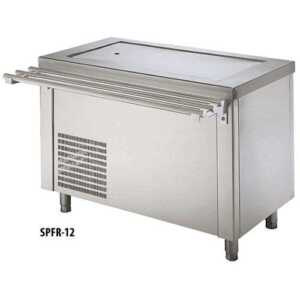 Elemento com placa fria e reserva inferior