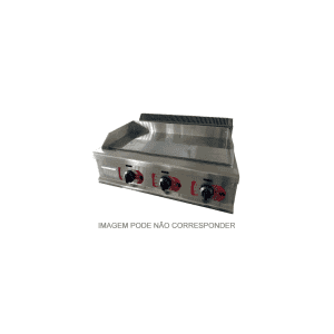 Fry-Top placa lisa FR - 1555