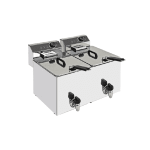 Fritadeira elétrica 2 cubas 10Lts - XDF 1010LG