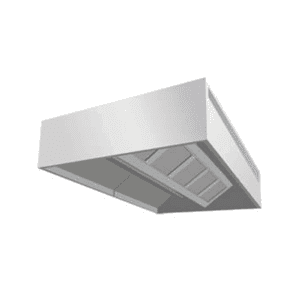 Hotte central compensada sem motor L1800
