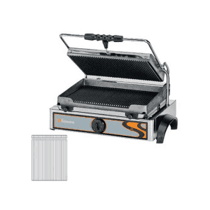 Tostadeira com placas de contato em ferro fundido GR GR 6.0