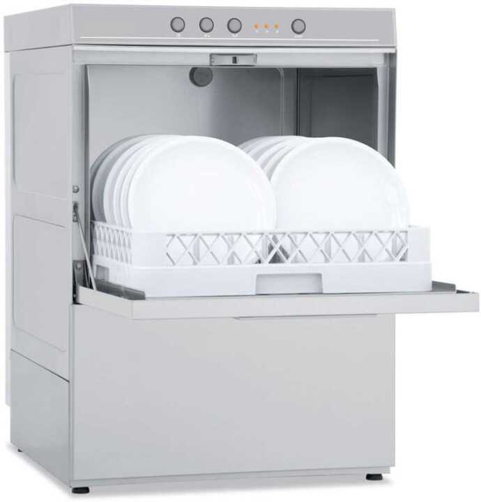 Máquina de lavar loiça industrial com bomba de esgoto e cesto de 50x50cm - Hotelequip.pt Máquina de lavar loiça industrial com bomba de esgoto e cesto de 50x50cm