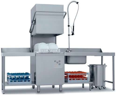 Máquina de lavar loiça industrial tipo Hotte com cesto de 50x50cm - Hotelequip.pt Máquina de lavar loiça industrial tipo Hotte com cesto de 50x50cm