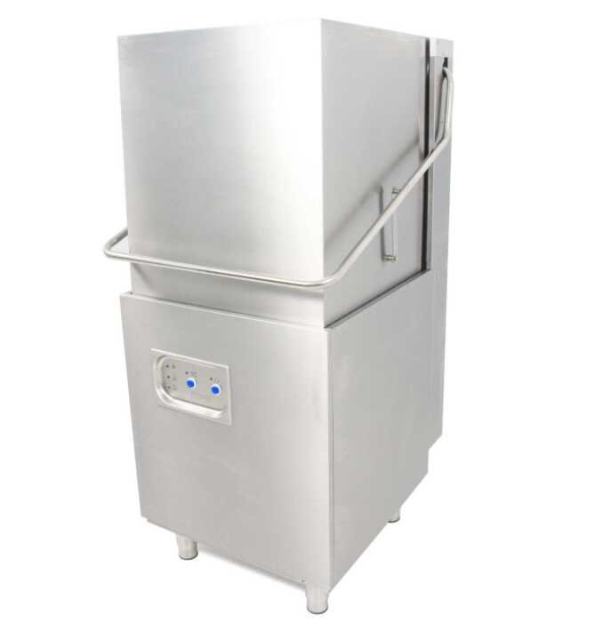 Máquina de lavar louça industrial tipo CAPOTA cesto 50x50 cm - Hotelequip.pt Máquina de lavar louça industrial tipo CAPOTA cesto 50x50 cm