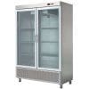 Armário refrigerado para snacks 2 portas de vidro Profundidade 726
