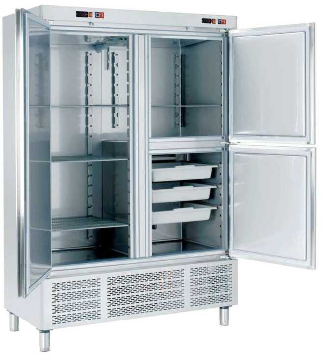 Armário refrigerado para snacks com congelador 726 Profundidade - Hotelequip.pt Armário refrigerado para snacks com congelador 726 Profundidade