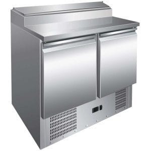 Mesa Refrigerada GN1/1 2 Portas Preparação de Saladas