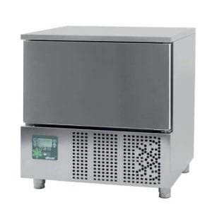 Abatedor de temperatura mista 5 tabuleiros GN1/1 e 600x400 mm de 790 x700 x850h mm