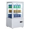 Expositor Refrigerado 4 Lados 58 litros Branco 447x400x819h mm