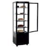 Expositor Refrigerado 4 Lados 238 litros Preto 515x485x1715h mm