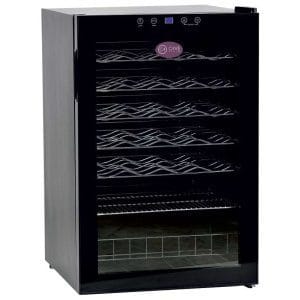 Armário expositor de vinhos 1 temperatura para 40 garrafas