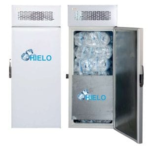 Armário de armazenamento de cubos de gelo para 18 sacos de cubos de gelo