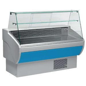 Vitrina Refrigerada Vidro Reto Profundidade 800 Dim 1017 X800 X1260H mm