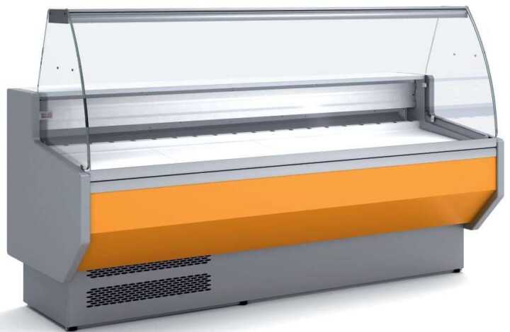 Vitrina Refrigerada De Vidro Curvo Profundidade 800 Dim Vitrina Refrigerada De Vidro Curvo Profundidade 800 Dim