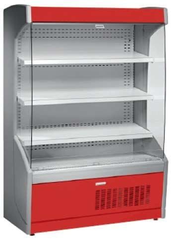 Mural expositor refrigerado 4 prateleiras 700 mm profundidade 1530 x700 x1998h mm MPL150-R cor vermelha - Hotelequip.pt Mural expositor refrigerado 4 prateleiras 700 mm profundidade 1530 x700 x1998h mm MPL150-R cor vermelha