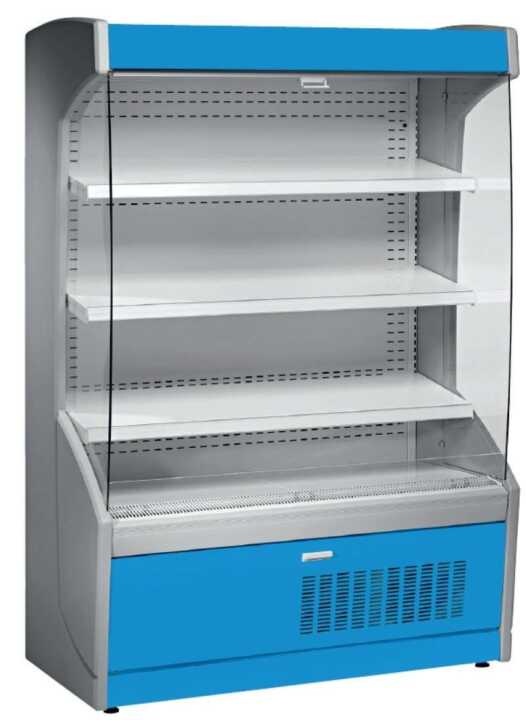 Mural expositor refrigerado 4 prateleiras 700 Profundidade 1530 x700 x1998h mm MPL150-A azul - Hotelequip.pt Mural expositor refrigerado 4 prateleiras 700 Profundidade 1530 x700 x1998h mm MPL150-A azul