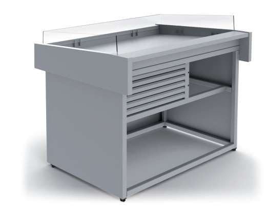 Balcão de peixe dim.1700x950x990h mm - Hotelequip.pt Balcão de peixe dim.1700x950x990h mm