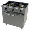 Fogão a gás com forno GN1/1 4
