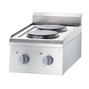 Fogão elétrico de mesa 2 zonas 400x700x850h mm 2x2