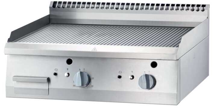 Fry Top a gás a gás 400x700x250h mm 6 Fry Top a gás a gás 400x700x250h mm 6