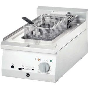 Fritadeira eléctrica de mesa 10 litros 400x700x250h mm 9Kw