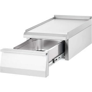 Armário de mesa neutro com gaveta 1200x700x250h mm