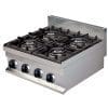 Fogão de mesa a gás 4 queimadores 4x3