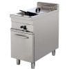 Fritadeira A Gás 1 Tanque 8 Litros De Óleo 10Kw 400X700X900H mm
