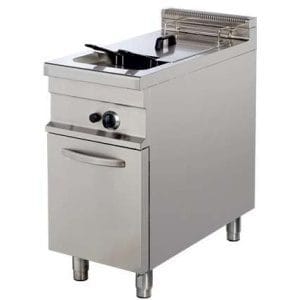 Fritadeira A Gás 1 Depósito 20 Litros De Óleo 15Kw 425X900X900H mm