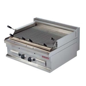 Churrasqueira A Gás De Pedra Vulcânica 6+6Kw 800X700X290H mm