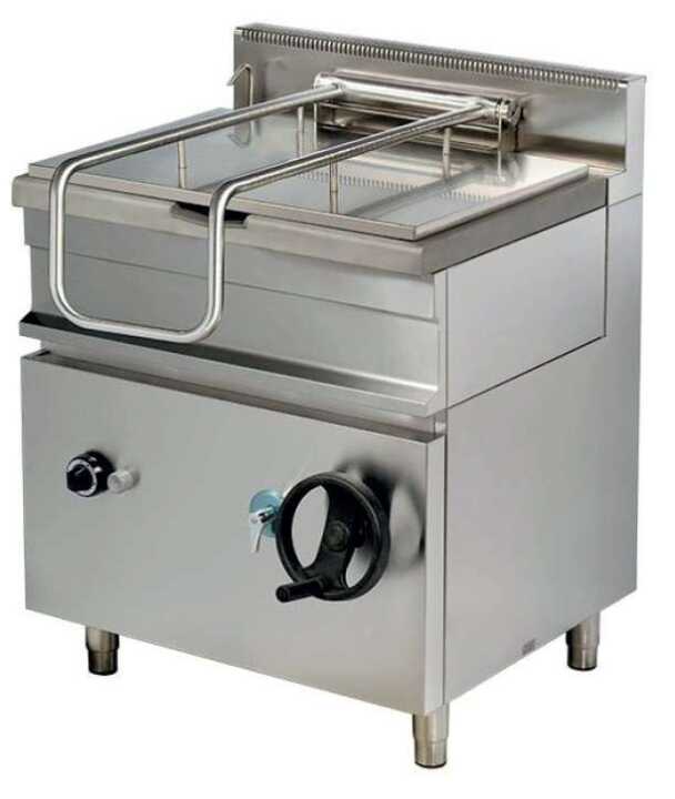 Frigideira Basculante A Gás 65 Litros 13Kw 800X700X900H mm - Hotelequip.pt Frigideira Basculante A Gás 65 Litros 13Kw 800X700X900H mm