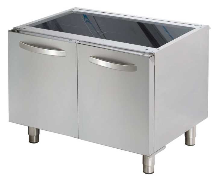 Movel Suporte Com Portas 800X610X630H mm - Hotelequip.pt Movel Suporte Com Portas 800X610X630H mm