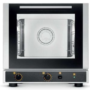 Forno de convecção elétrico SNACK com HUMIDIFICAÇÃO 4 tabuleiros 43x34 cm